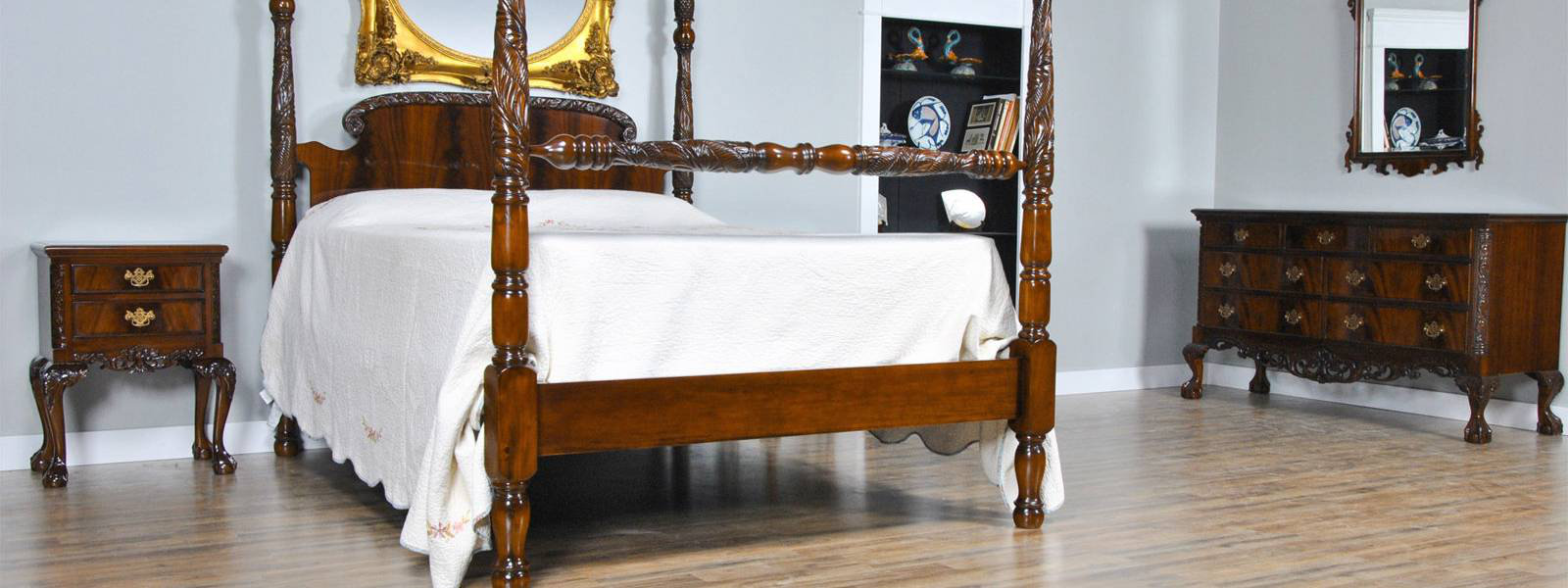 Niagara furniture mahogany 2024 sleigh bed